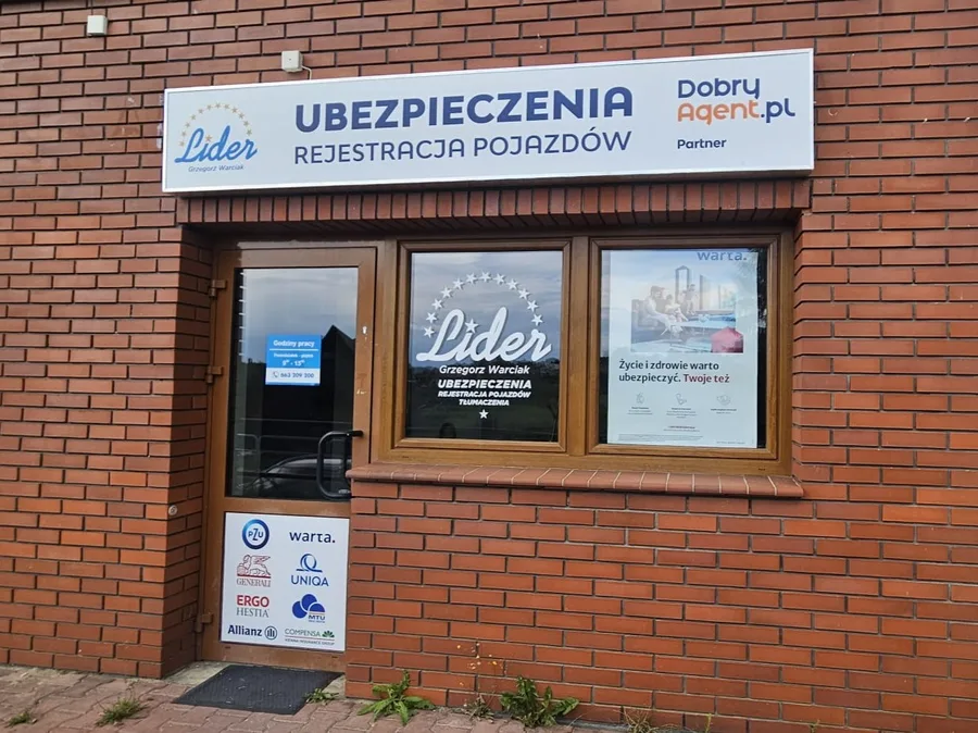 Multiagencja Ubezpieczeniowa LIDER - Rejestracja Pojazdów i Tłumaczenia